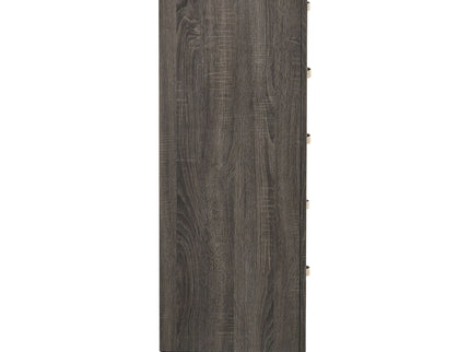 Gregory - 5 Drawer Chest - Smoke Gray