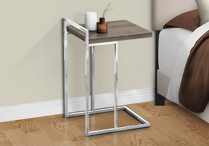 Accent Table, C - Shaped, Contemporary & Modern