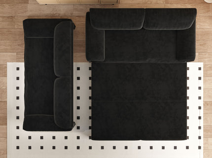 Pull Out 3 In 1 Convertible Sleeper Sofa With Side Storage, Multi Functional