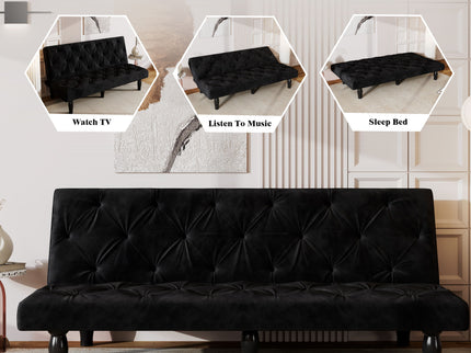 Sofa Bed With Adjustable Backrest