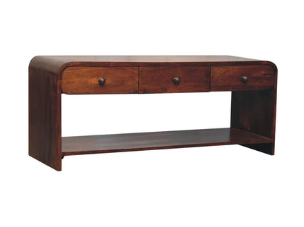 Aspen - Slim Media Unit - Dark Brown