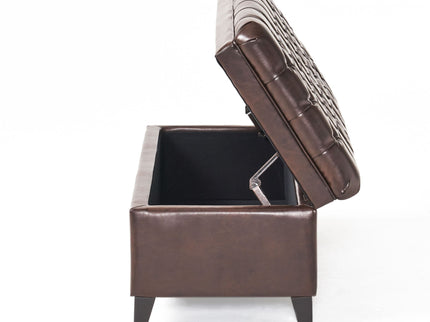 Juliana - Storage Ottoman With Birch Legs