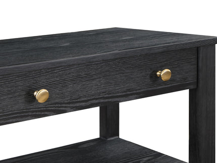 Danielle - 2 Drawer Nightstand - Black