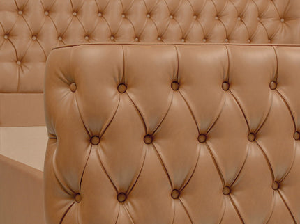 Brooklyn - Tufted Panel Bed Headboard And Footboard Set