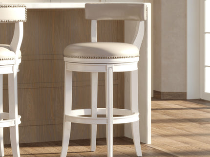Stool & Upholstered Seat And Back
