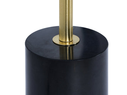 Desk Lamp With Drum Shade - Black