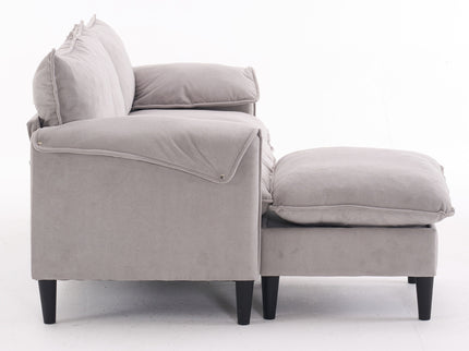 Convertible Combination Sofa With Footstools With Storage