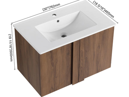 Floating Bathroom Vanity With Sink Combo