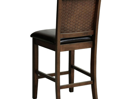 Ferrara - 5 Piece Counter Height Dining Set With Chairs - Walnut