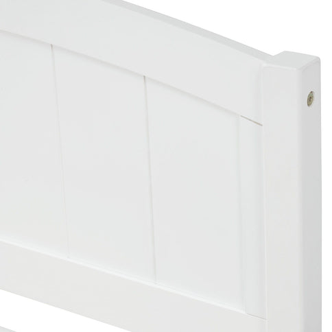 Platform Bed & Headboard, Footboard And Wood Slat Support