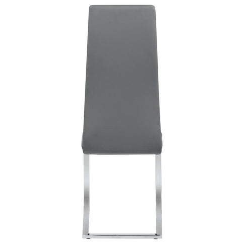 High Back Side Chairs Dining Chairs With Padded Upholstery (Set of 4)