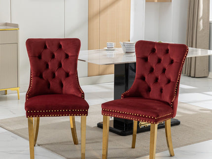 Nikki - Modern, High-End Tufted Dining Chair (Set of 2)