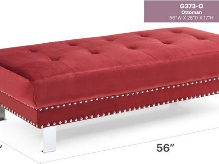 Elegant Contemporary Ottoman