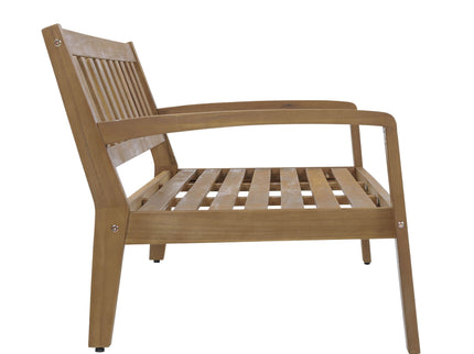 2 Piece Outdoor Conversation Set (Loveseat & Coffee Table With Water-Resistant Cushions)