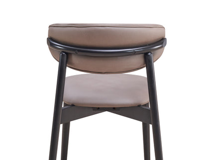 Lanae - Polished Microfiber Side Chair (Set of 2) - Gray