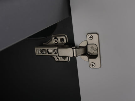 Contemporary Freestanding Bathroom Vanity With Resin Sink & Soft-Close Cabinet Doors