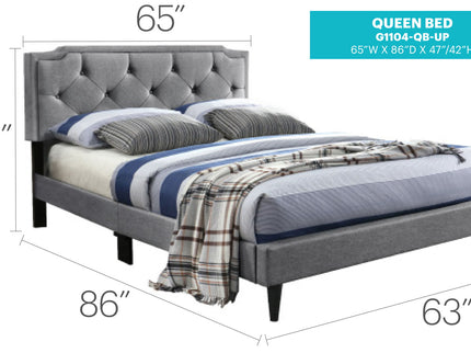 Button Tufted Bed Charming For Cozy Spaces