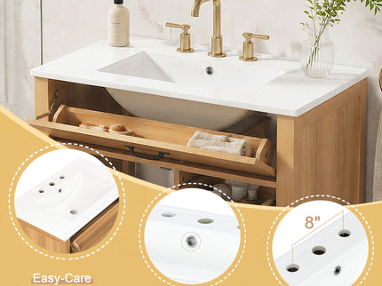 Modern Traditional Bathroom Vanity With Sink