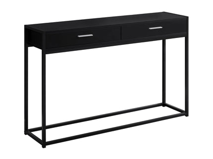 Accent Console Table For Entryway, Storage Drawers, Contemporary & Modern
