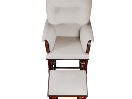 Glider Chair With Ottoman