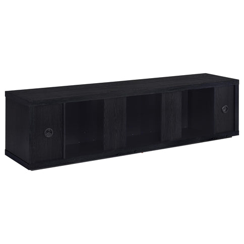Joselyn - Fireplace TV Stand With Flame Visualizer - Black