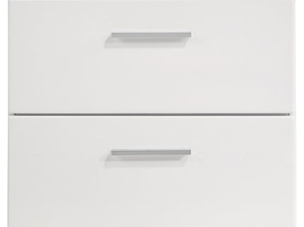 Dulcey - 2 Drawer Nightstand - Gloss White