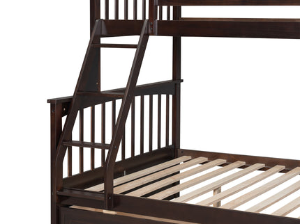 Bunk Bed With Drawers, Convertible Storage Bed