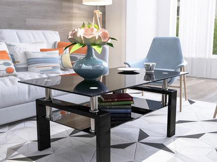 Rectangle Coffee Table, Modern Side Center Tables For Furniture