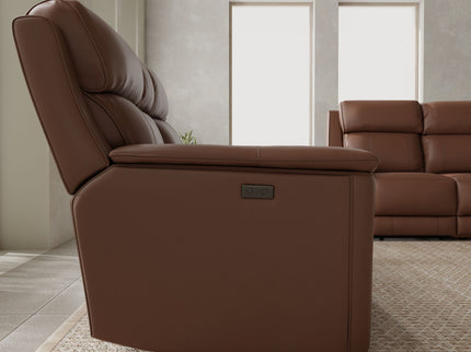 Oslo - Dual Power Reclining Loveseat With Console