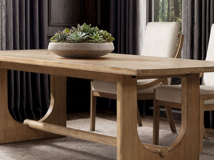 Turnkey - 8 Seater Dining Table - Antique Brown