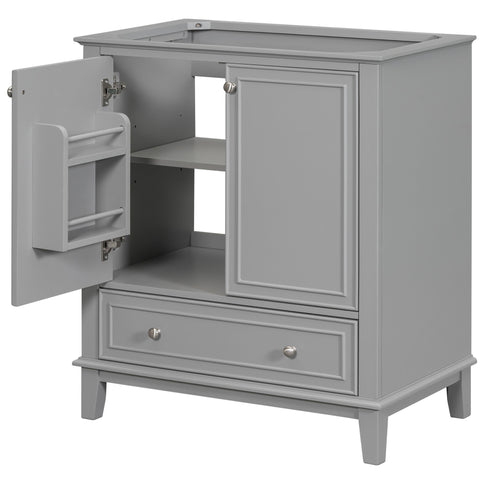 Modern Bathroom Vanity Base Only With Doors And Drawer
