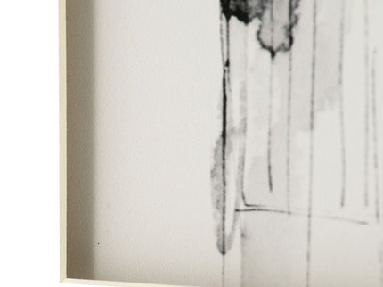 Architecture Wall Art Prints, Home Decor Art For Living Room Dining Room Entryway (Set of 4) - White / Black