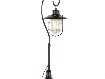 Landen - Contemporary Task Lamp (Set of 2) - Oil Rubbed Bronze / Clear