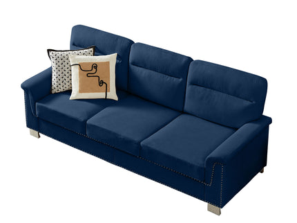 3 Seater Elegant Stationary Sofa