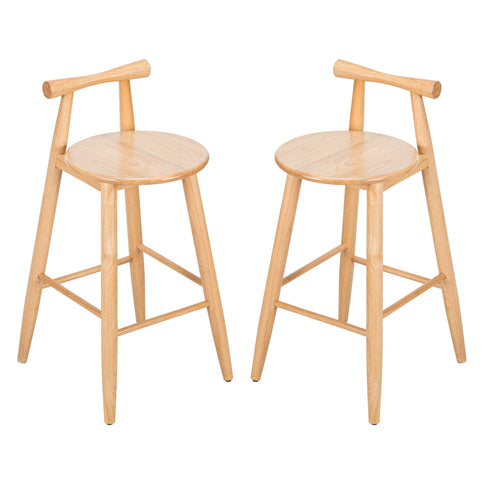 Grove - Indoor Barstool (Set of 2) - Natural