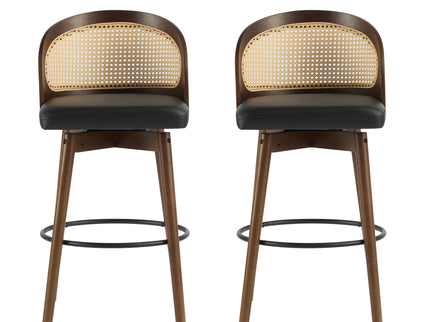 Como - Indoor Wood Barstool (Sey of 2)