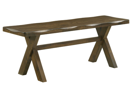 Knotty - Dining Bench - Brown