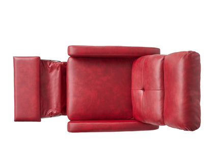 Contemporary Recliner Chair With Push Back Function