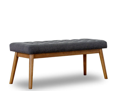 Delilah - Modern Bench - Gray