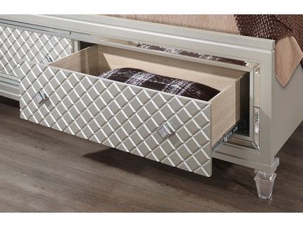 Cross - Elegant Design Bed With LED