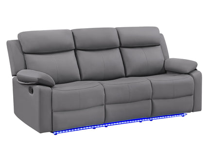 Blanche - Reclining Sofa With LED Lights