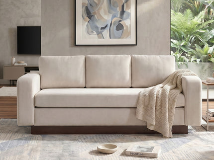 Modern 3 Seater Sofa, Living Room Couch