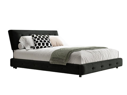 Tufted Headboard With Extra-Large Ultra-Soft Cloud Pillow Design