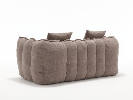 Cozy Beanbag Chair With High Resilience Foam Core For 2