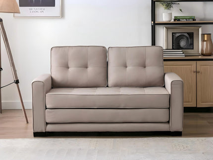 Upholstered Pull Out Sleeper Loveseat