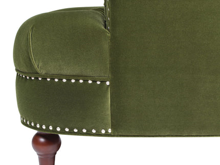 La Rosa - Victorian Tufted Upholstered Accent Chair