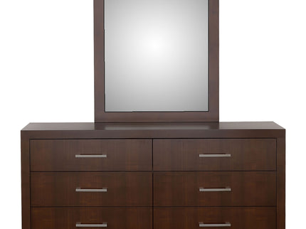 Polk - 6 Drawer Dresser With Mirror