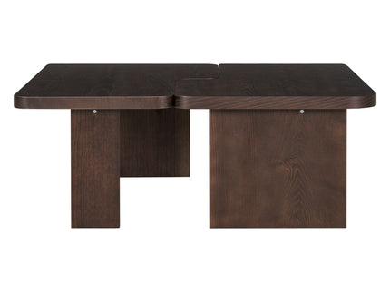 Modern Minimalist Coffee Table Set With Splicing Design