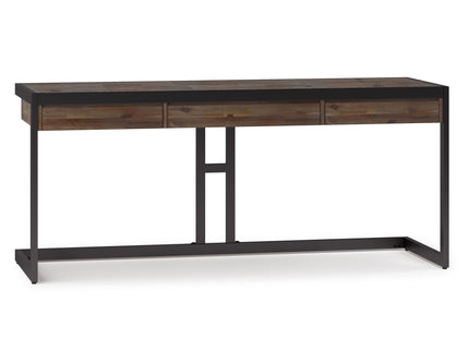 Erina - Large Desk - Rustic Natural Aged Brown