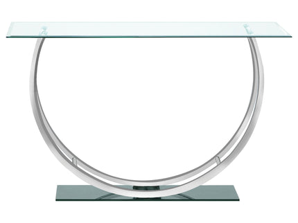 Garrett - Console Table - Chrome